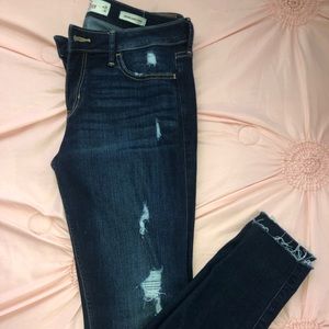 Hollister Navy Blue Skinny Jeans